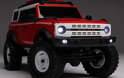 LICHTEN EN GEGILDE LENSEN voor de Axial SCX24 Ford Bronco