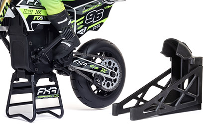 DISPLAY/MAINTENANCE & STARTING STANDS for the Losi 1/4 Promoto-SM FXR Supermoto RTR RC Motorcycle