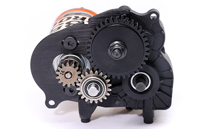 VERBETERDE TRANSMISSIE voor de Axial UTB10 Capra 1.9 4X4 Unlimited RC Trail Bug.9 4X4 Unlimited RC Trail Buggy