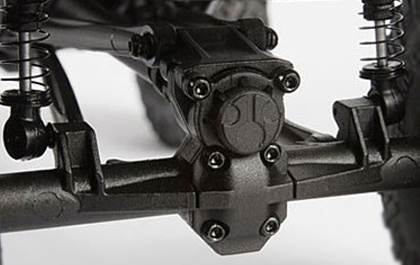 4-LINK REAR SUSPENSION voor de Axial SCX24 Ford Bronco