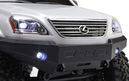 LIGHTS AND MOLDED LENSES for the Axial SCX24 Lexus GX 470