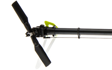 Riemaangedreven staartrotor