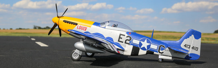 E-flite P-51D Mustang 1.5m BNF Basic